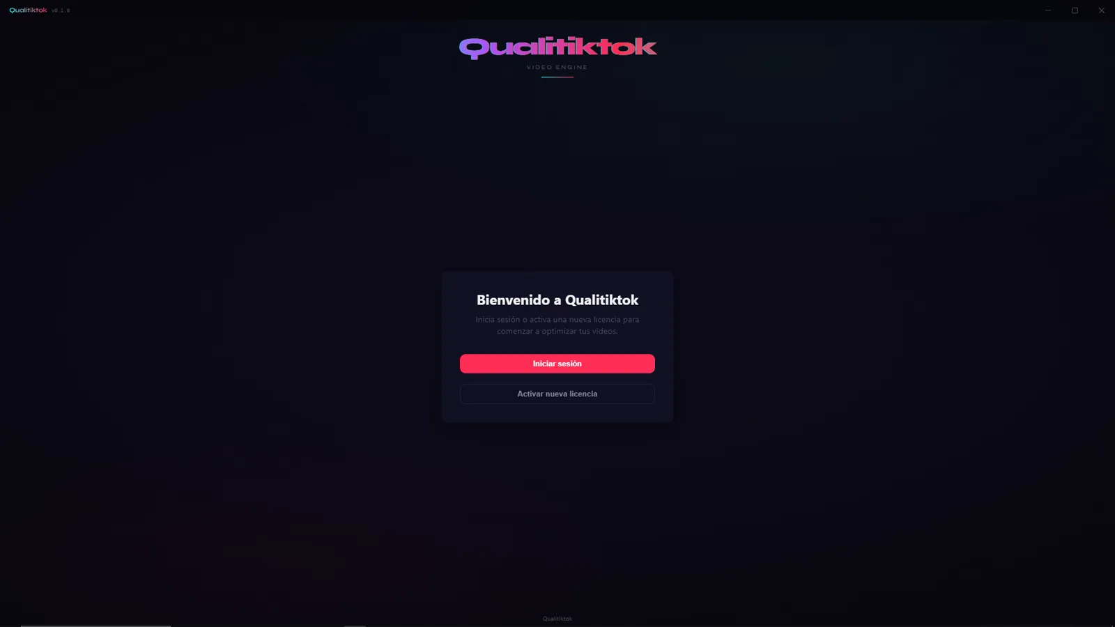 Qualitiktok pantalla 1