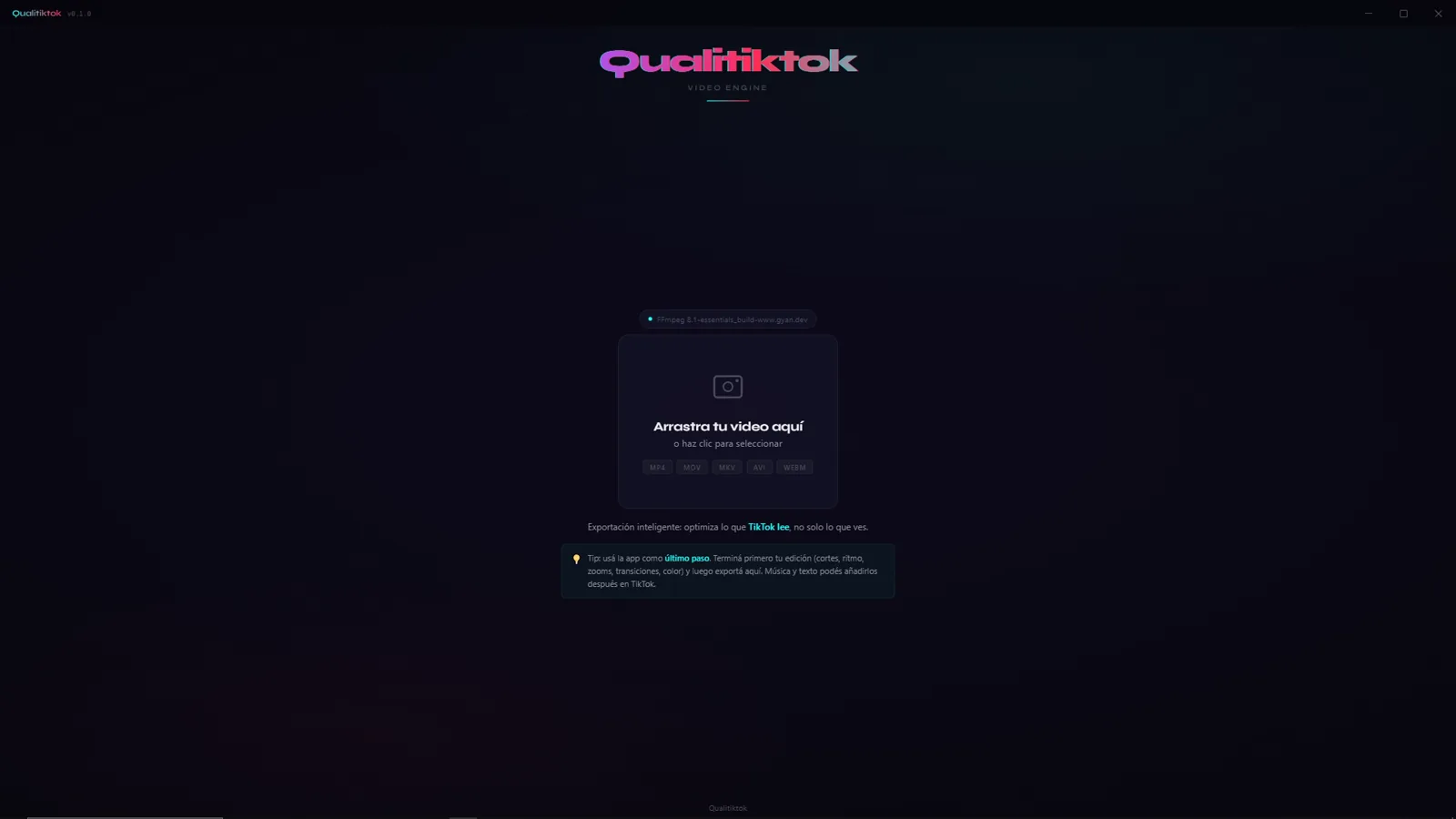 Qualitiktok pantalla 4