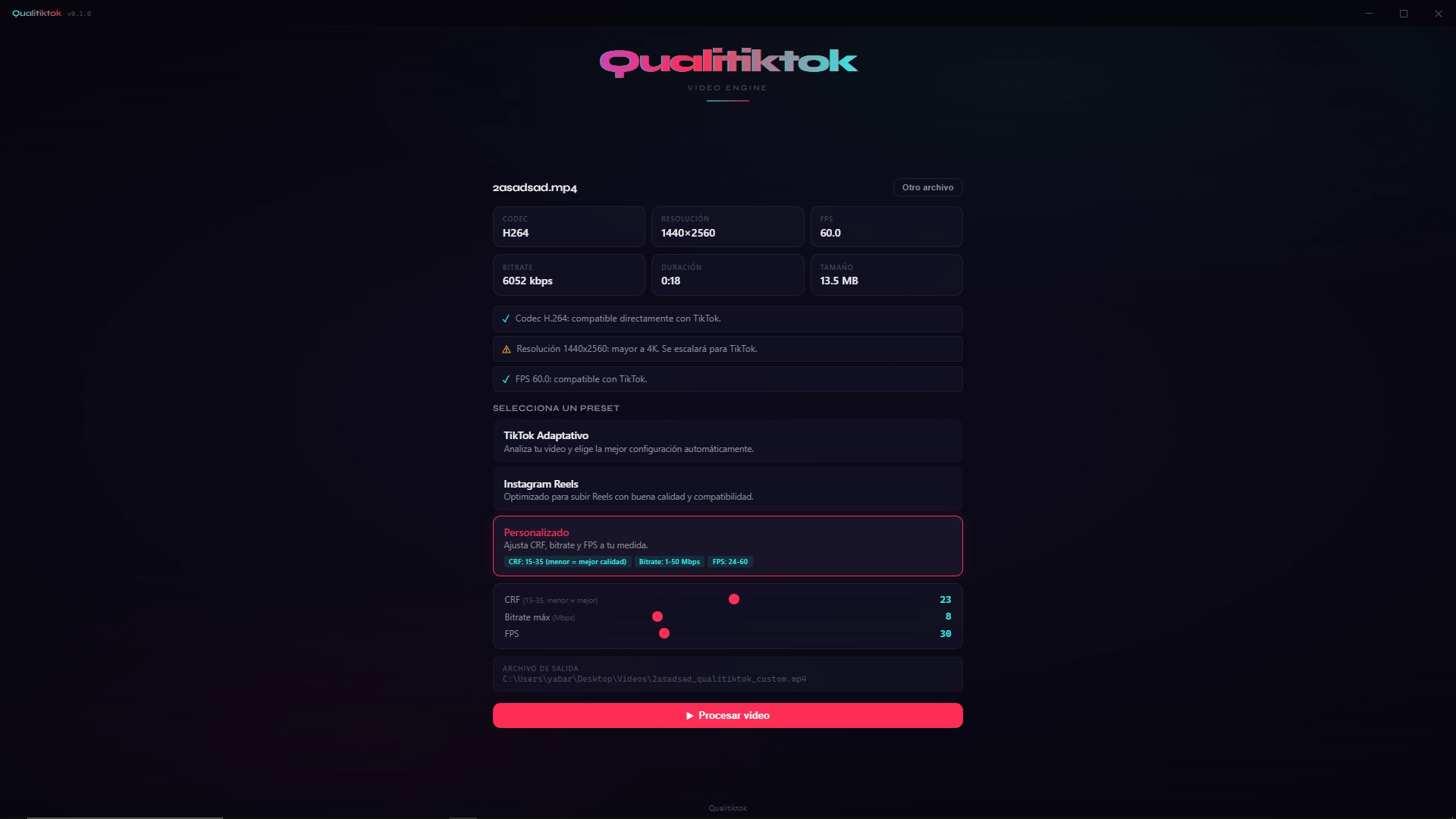 Qualitiktok pantalla 5