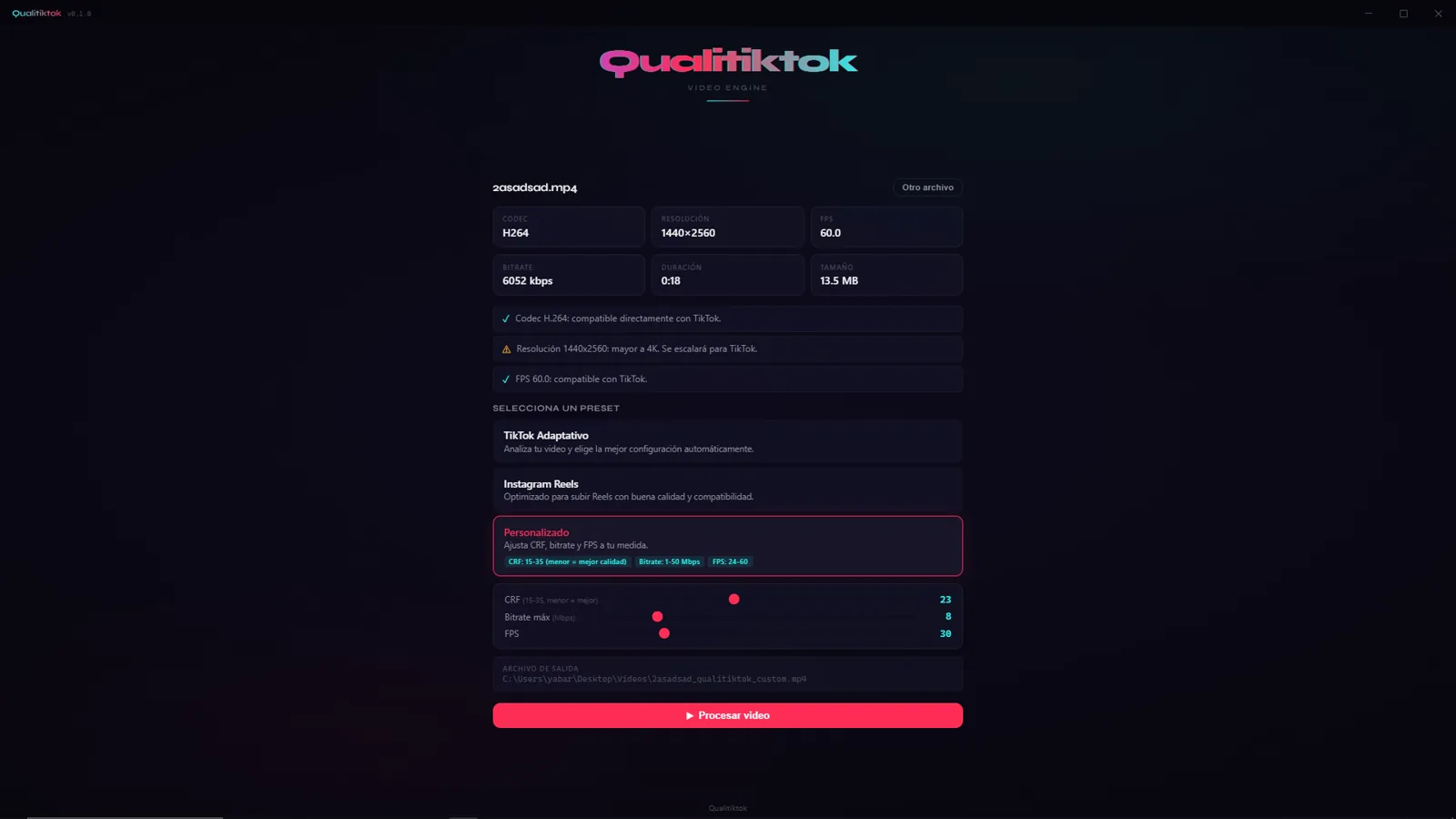 Qualitiktok pantalla 5