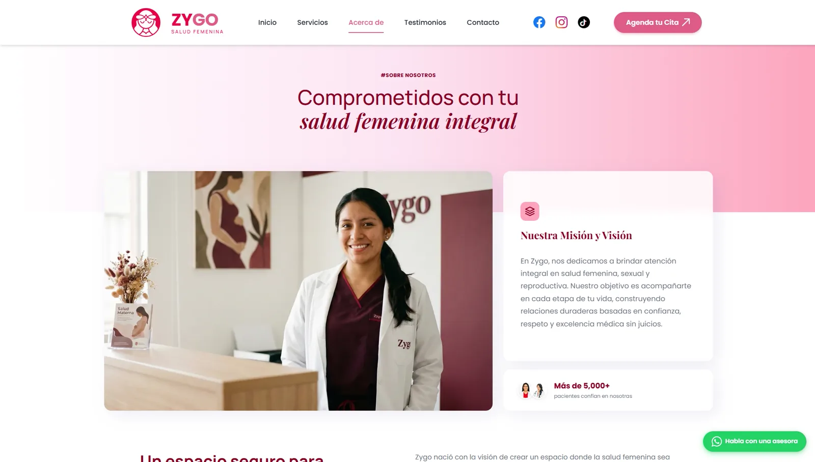Zygo Web pantalla 3